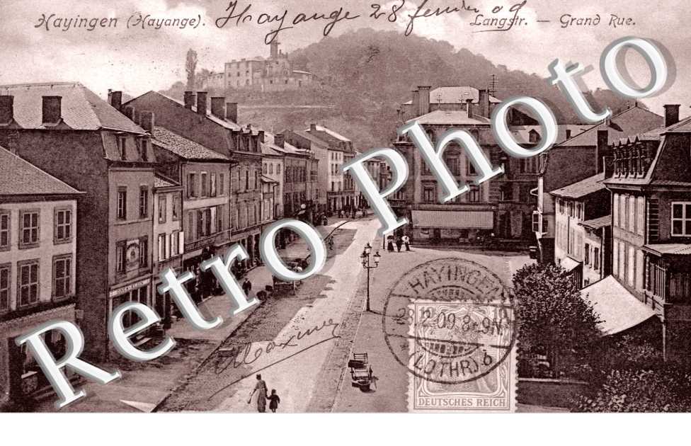 Grand rue - feldpostkarte