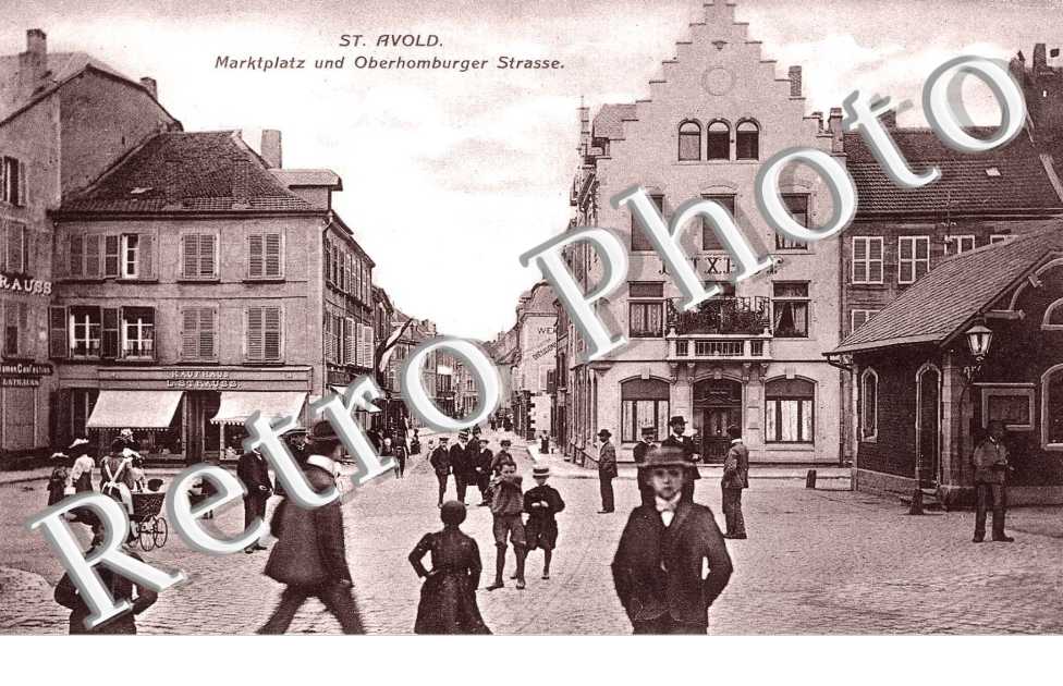 Marktplatz und Oberhomburger Strasse