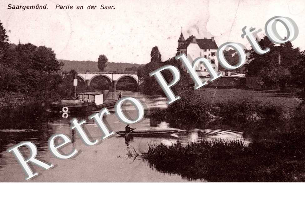 Partie an der Saar