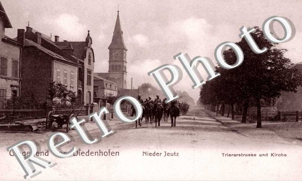 Triererstrasse und Kirche
