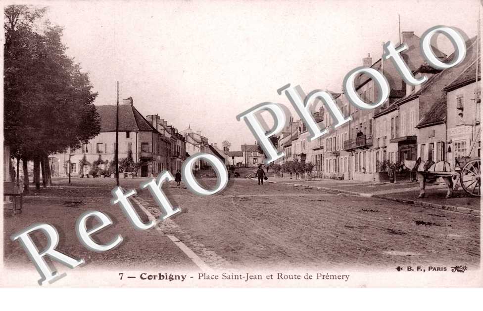 place Saint Jean et route de Premery