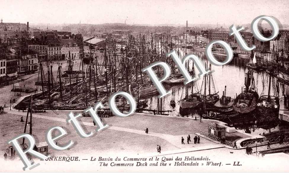 LE BASSIN DU COMMERCE ET LE QUAI DES HOLLANDAIS