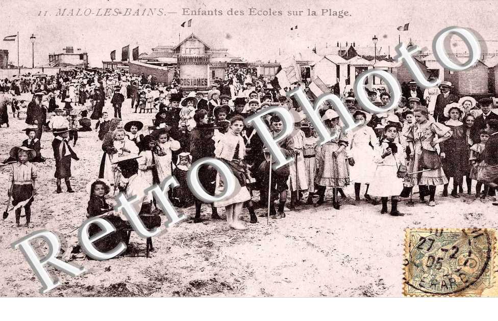Enfants des Ecoles sur la Plage