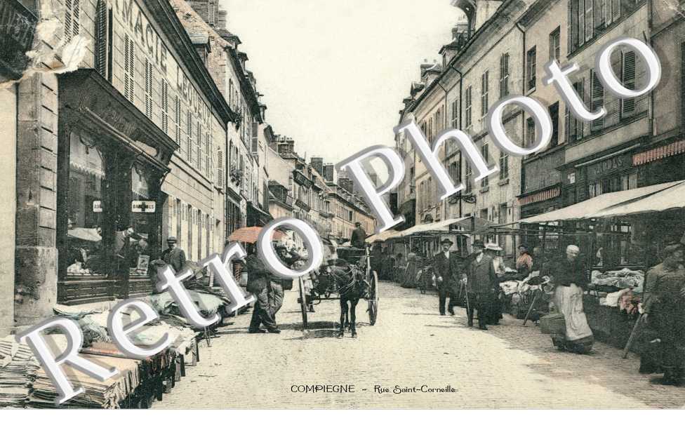 RUE SAINT CORNEILLE, jour de marche