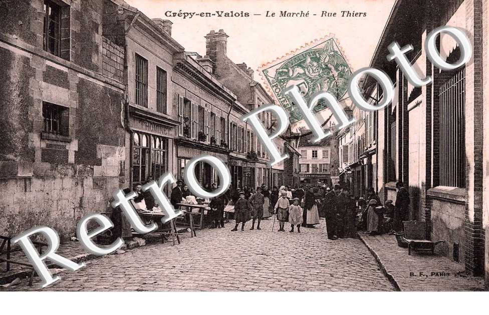 Le marche - Rue Thiers