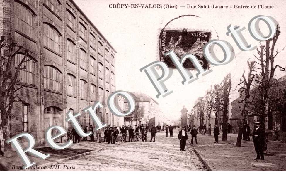 Rue Saint-Lazare, Entree de l'Usine