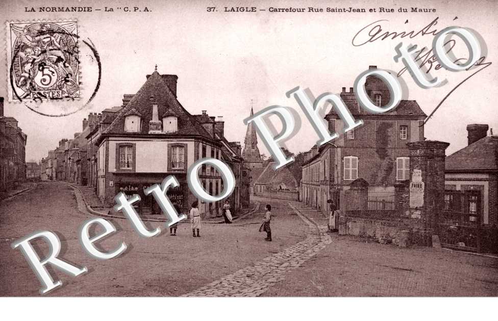 Carrefour Rue Saint Jean et Rue du Maure
