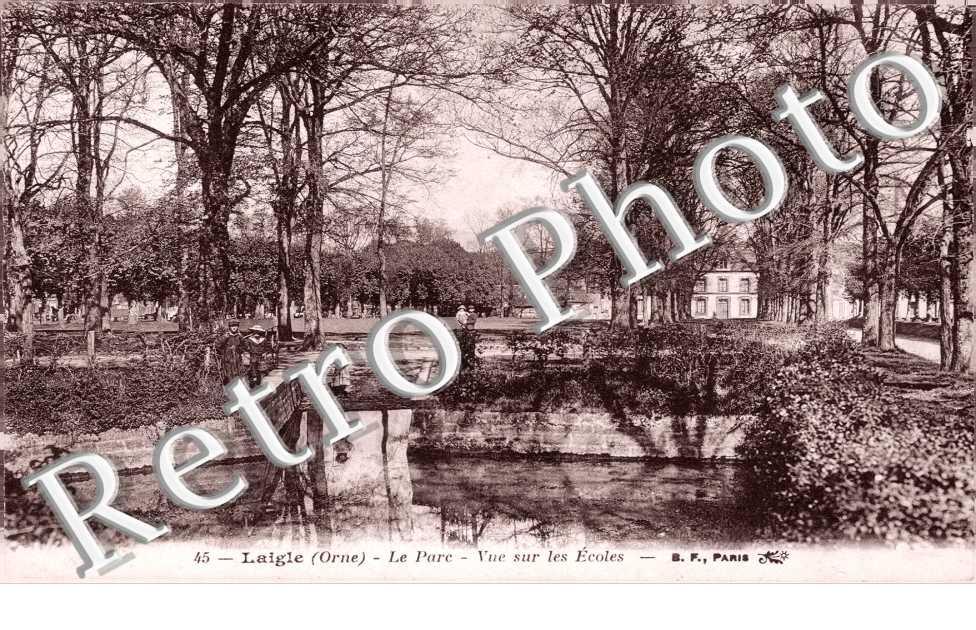 le parc - vue sur les Ecoles