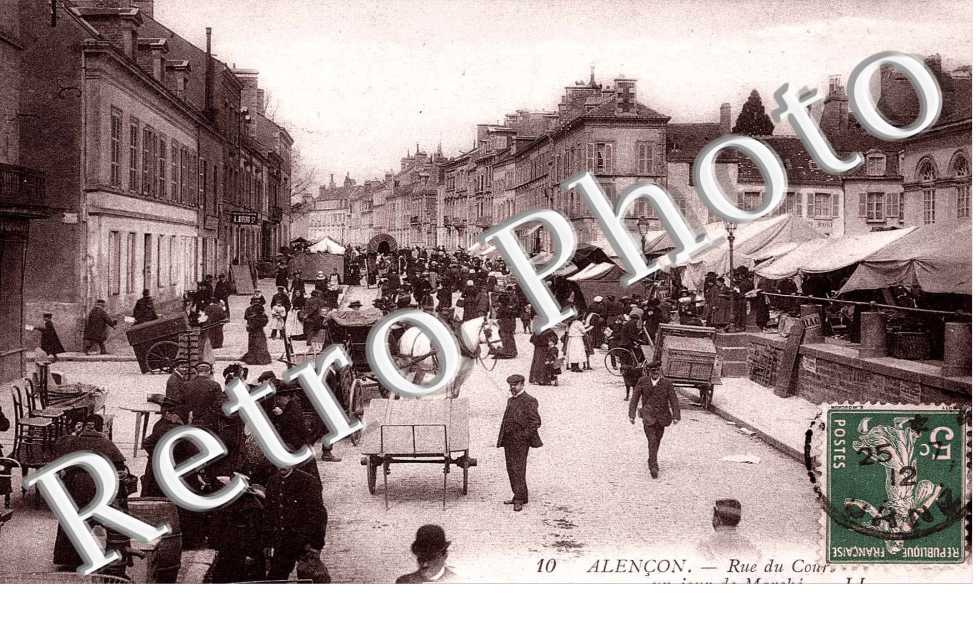 rue du Cours un jour de marche