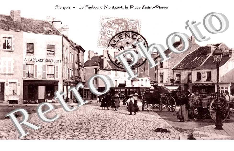 le faubourg Montsort, la place St Pierre