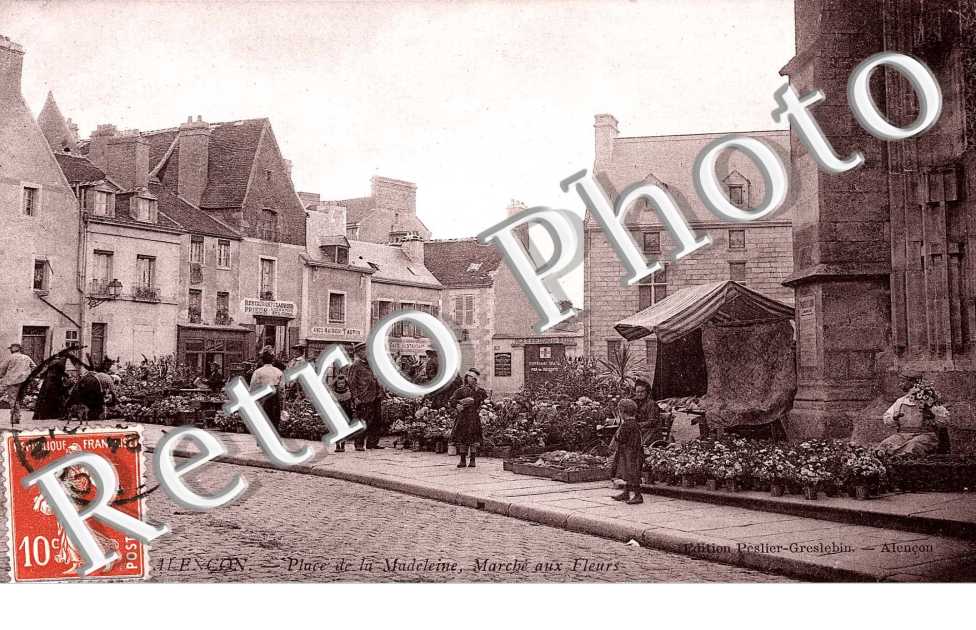 place de la Madeleine - Marche aux fleurs