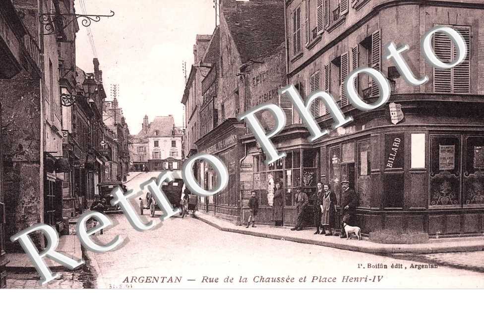 RUE DE LA CHAUSSEE ET PLACE HENRI IV
