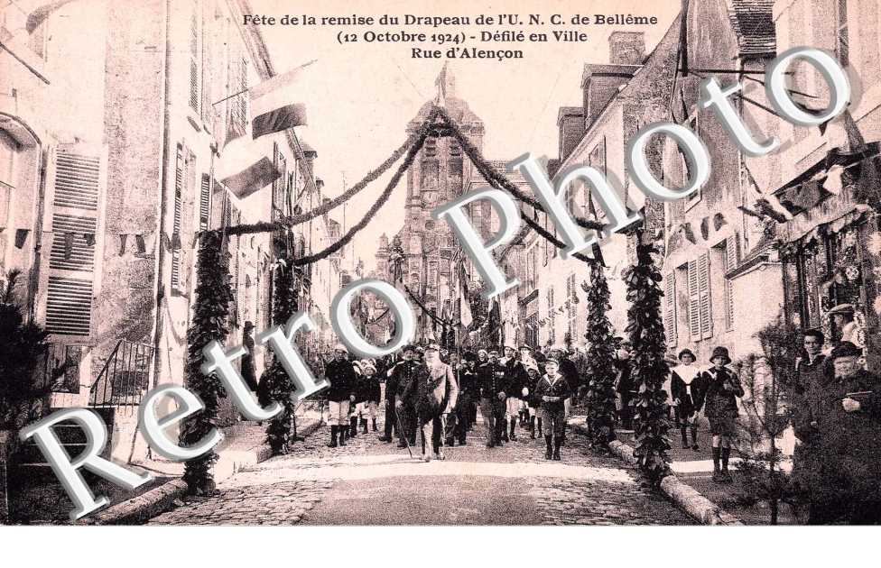 fete de la remise du drapeau de l&#039;UNC, 12 oct 1924