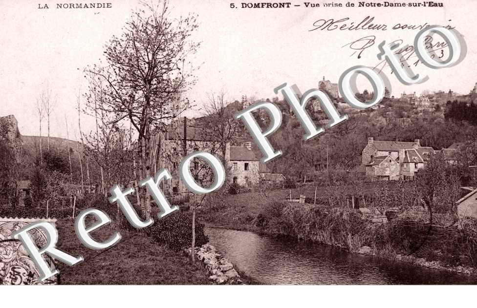 Vue prise de Notre-Dame-sur-l&#039;Eau