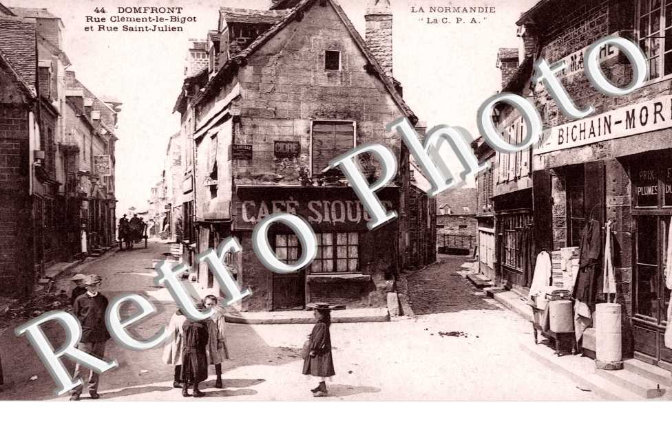 Rue Clement le Bigot et Rue Saint Julien