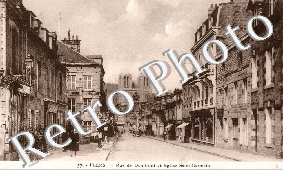 Rue de Domfront.Eglise.St-Germain