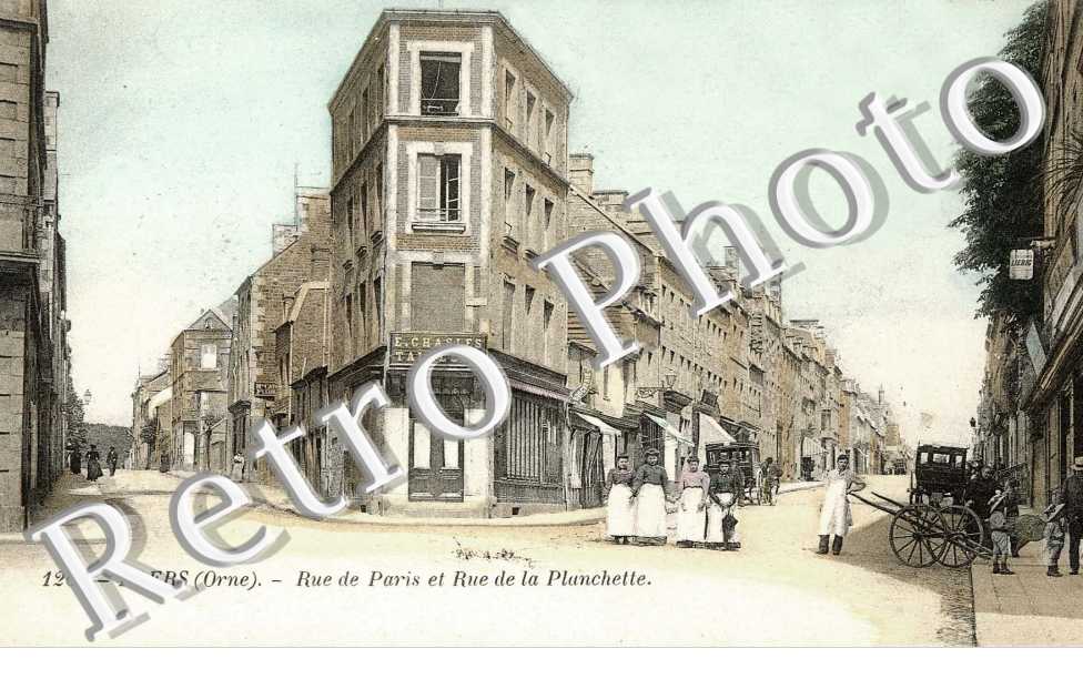 rue de Pais et rue de la Planchette