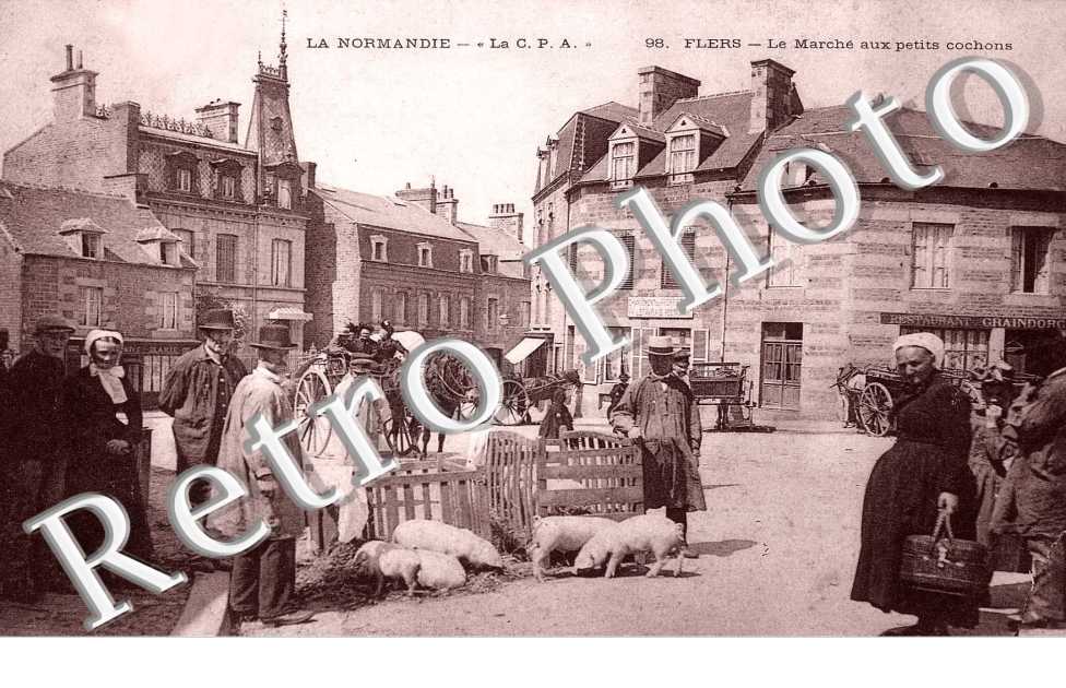 le marche aux petits cochons