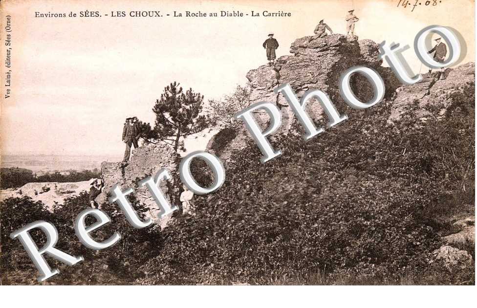 LES CHOUX LA ROCHE AU DIABLE LA CARRIERE