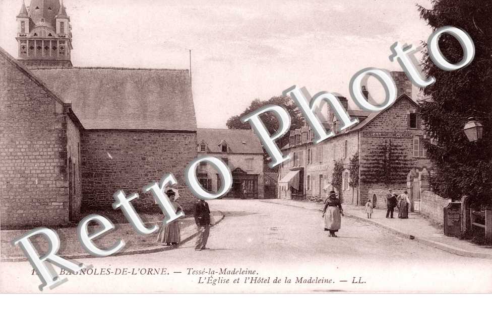  l&#039;Eglise et l&#039;Hotel de la Madeleine