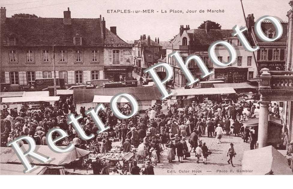 la place.Jour de marche