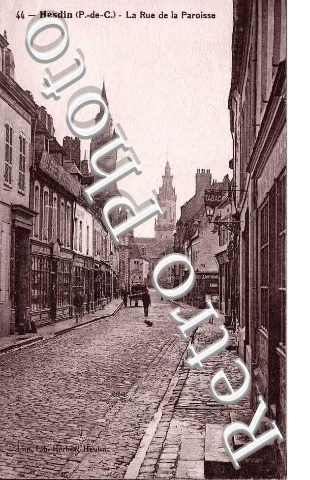 La rue de la Paroisse