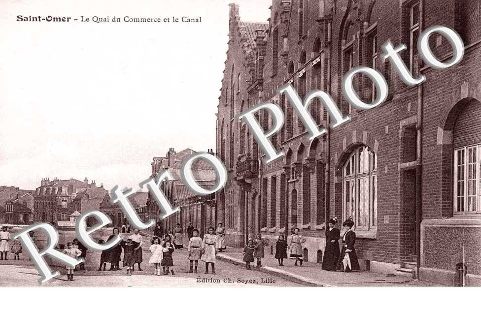 LE QUAI DU COMMERCE ET LE CANAL
