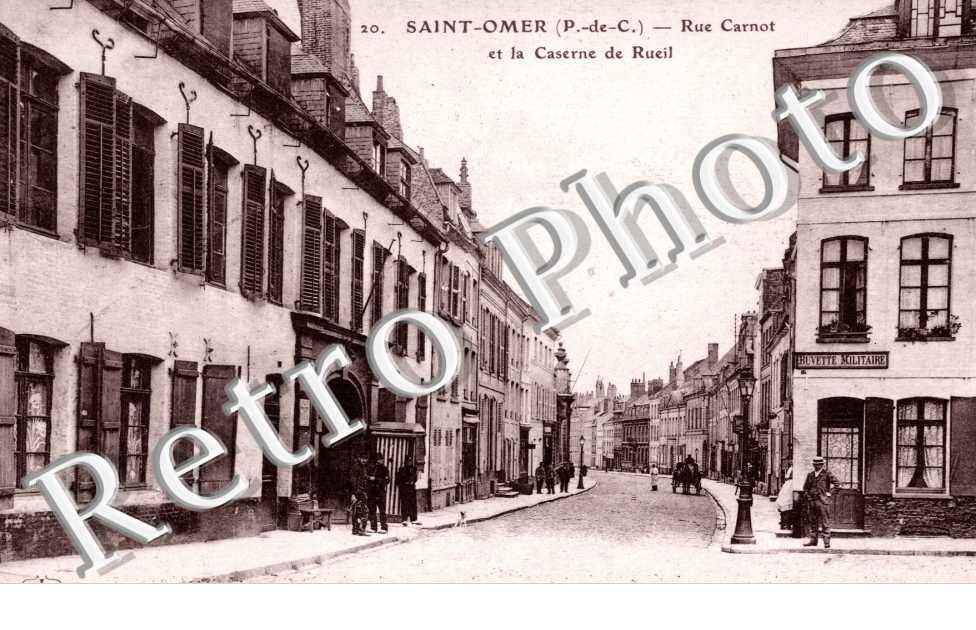 rue carnot et Caserne de Rueil 