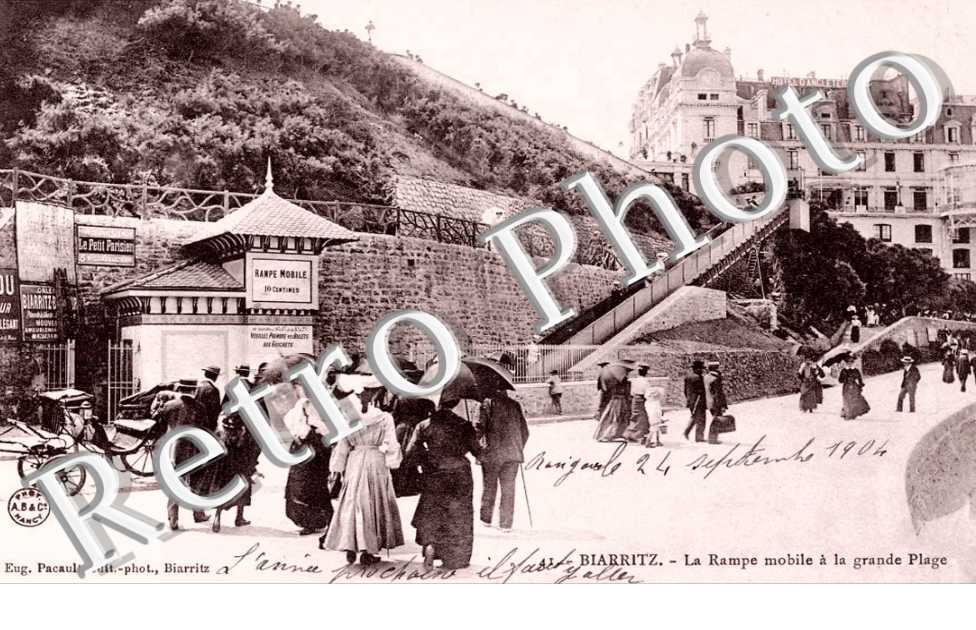 la rampe mobile a la grande plage