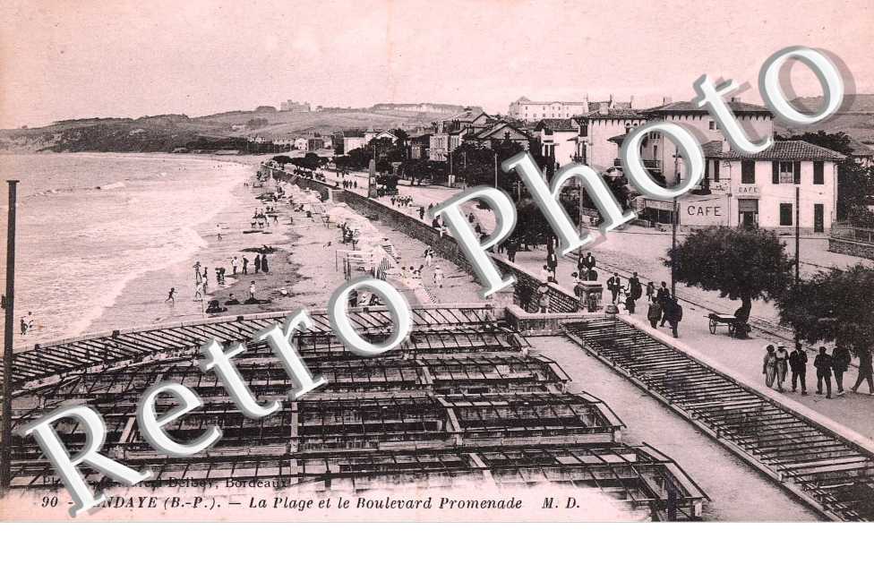 La plage et le boulevard Promenade