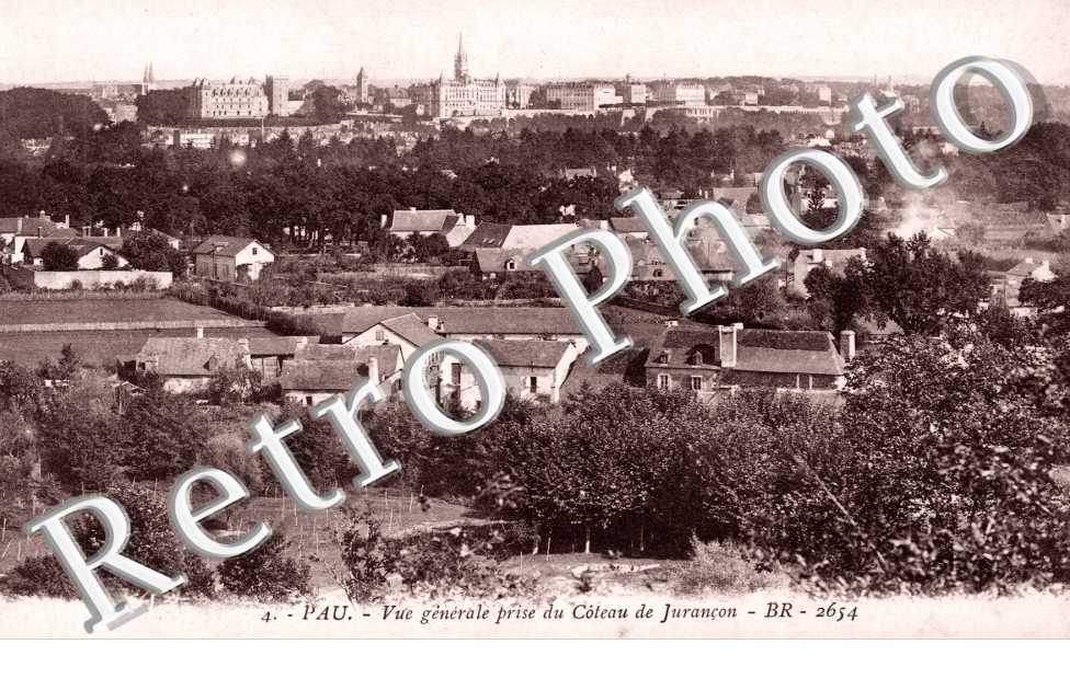 Vue Generale prise du Coteau de Jurancon
