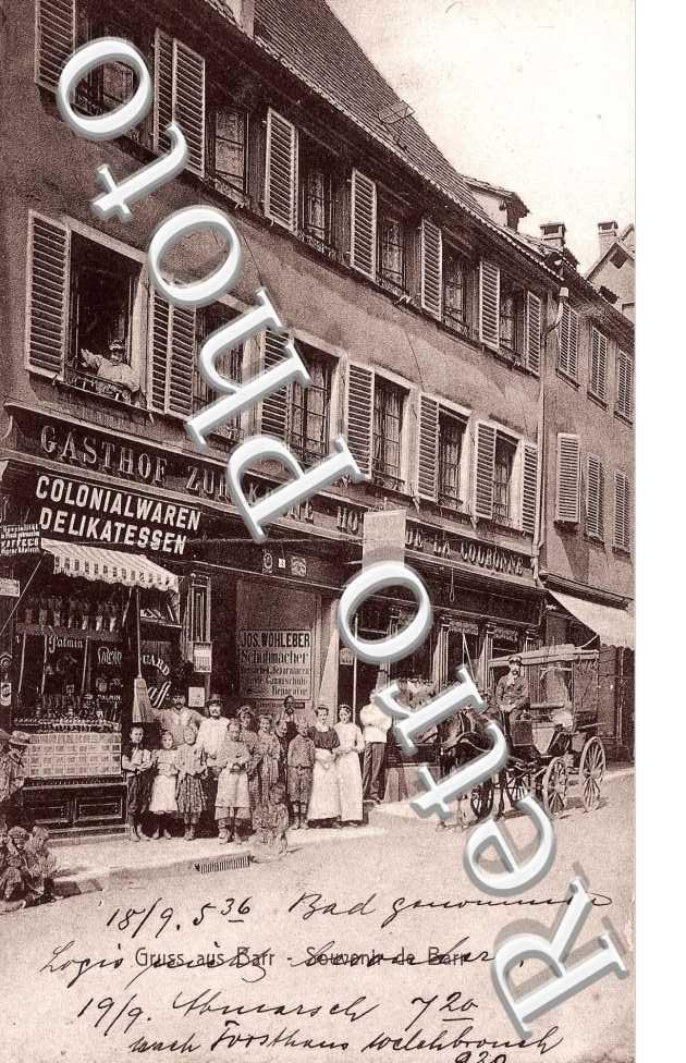 Souvenir de Barr  Gasthof zur Krone