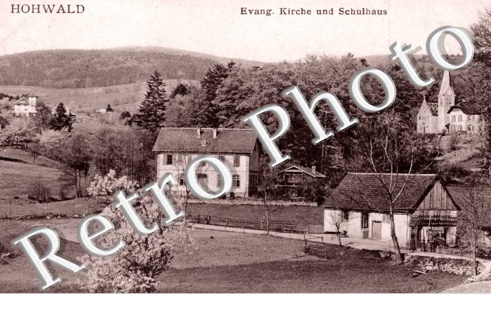 Evangelische Kirche and Schulhaus