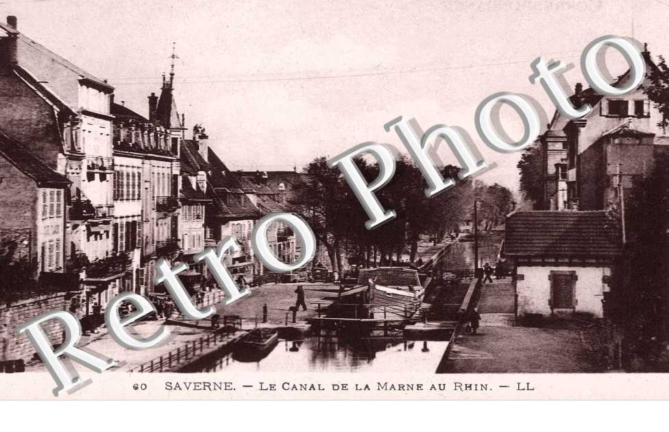 LA CANAL DE LA MARNE AU RHIN