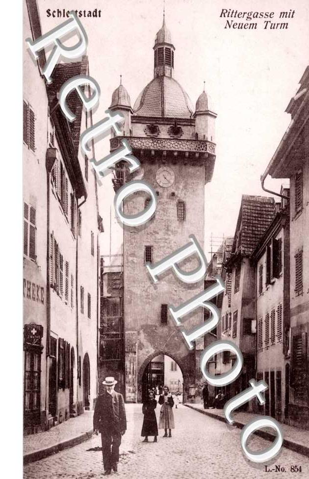 Rittergasse mit Neuem Turm