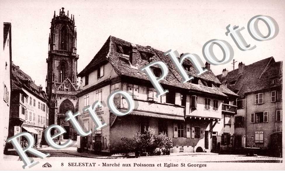 Marche aux Poissons et Eglise Saint-Georges