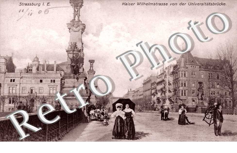 Kaiser-Wilhelm-Strasse von der Universitatsbrucke