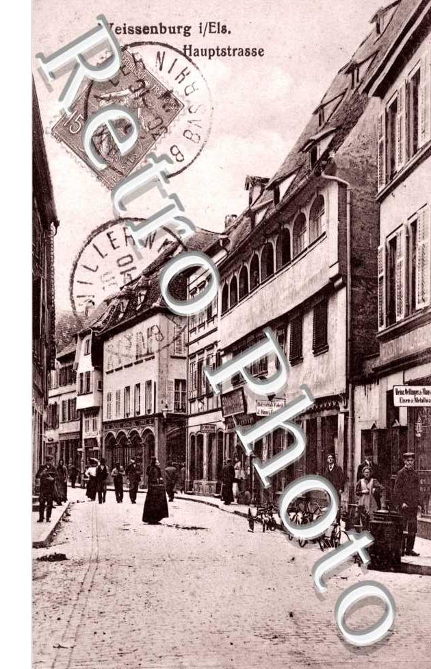 rue principale Hauptstrasse