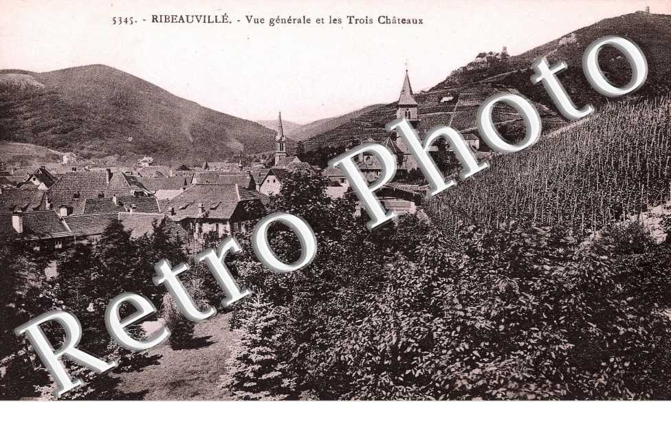 Vue generale et les trois chateaux