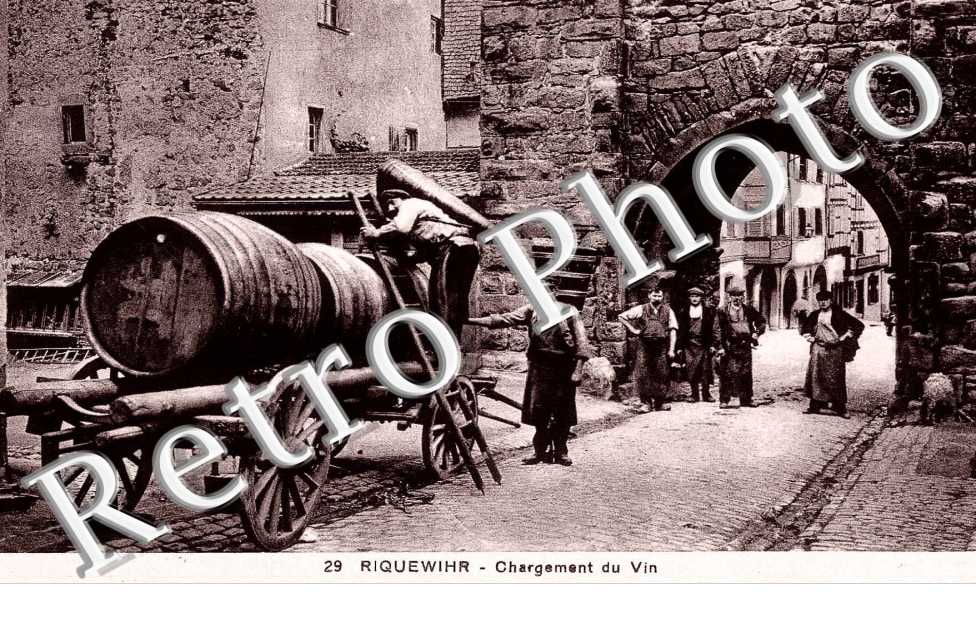 Chargement du vin