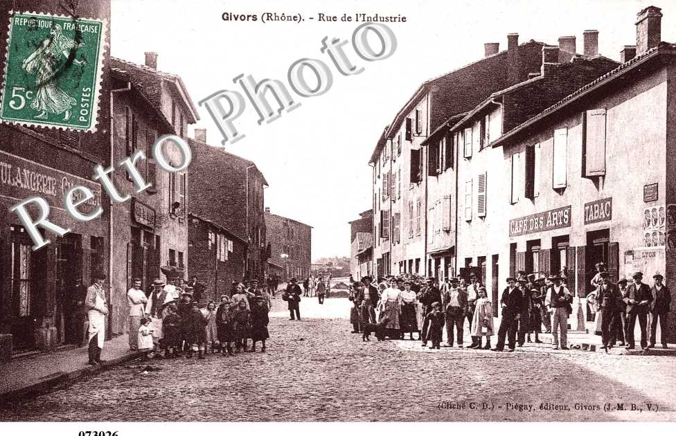Fetes de gymnastique - defile rue de Lyon