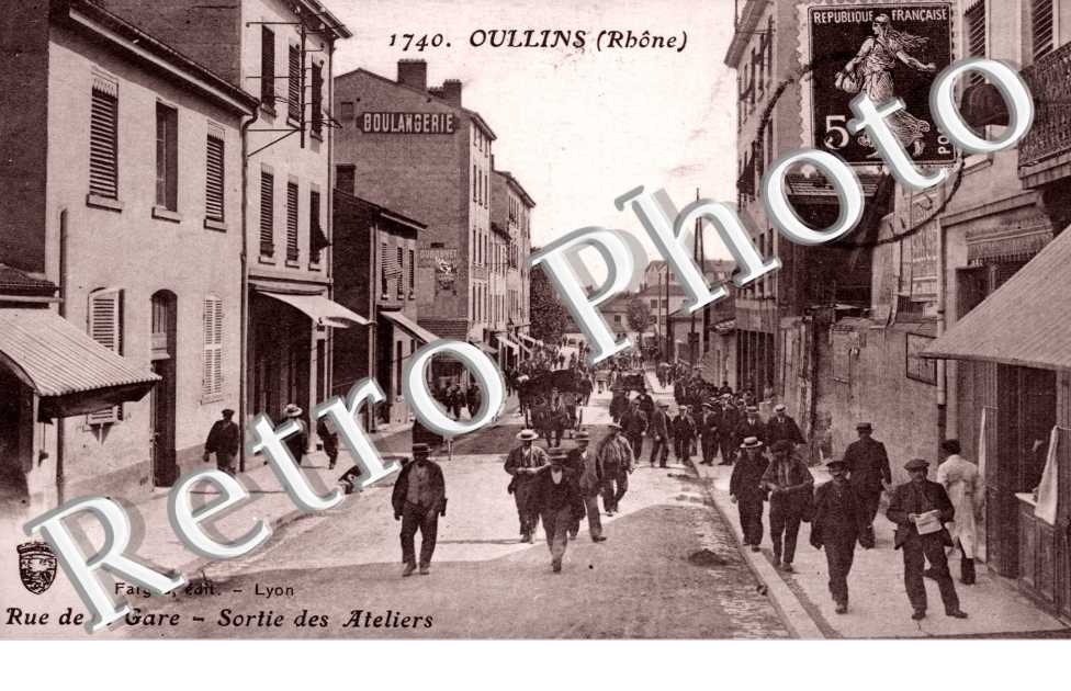 Rue de la Gare, Sortie des Ateliers
