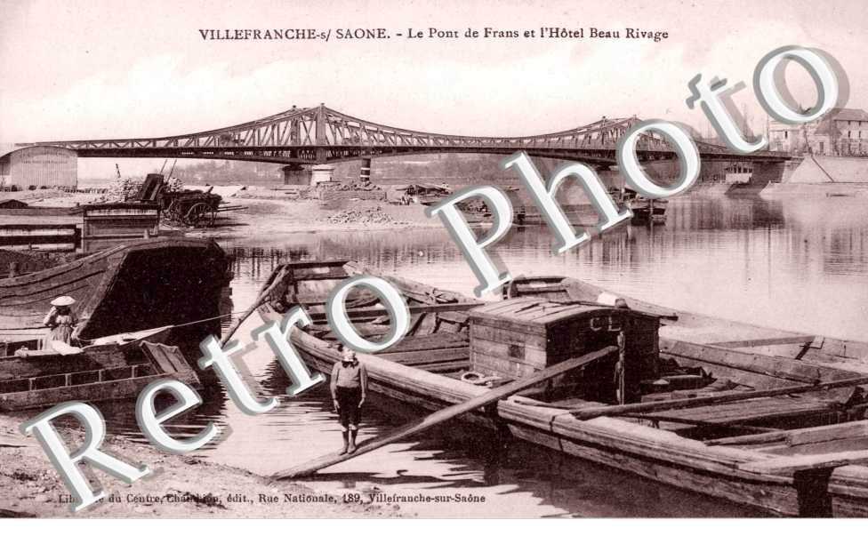 Port de Frans et l'Hotel Beau Rivage