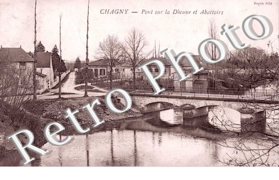 Pont sur la Dheune et Abattoirs