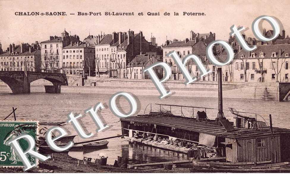 Bas port Saint Laurent et quai de la poterne