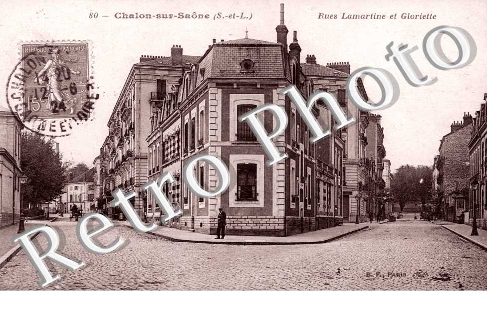 Rues Lamartine et Gloriette