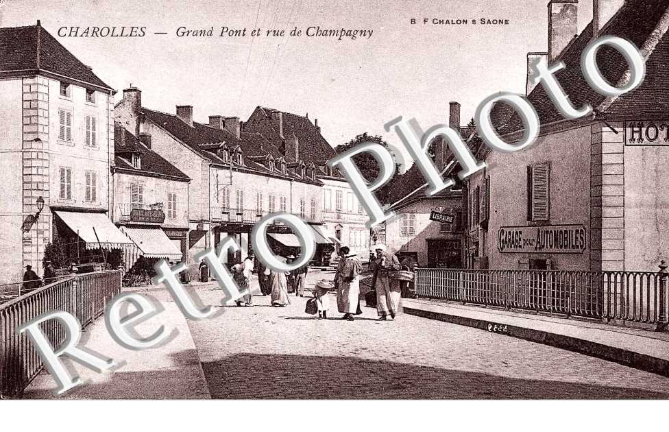 Grand Pont et rue de Champigny