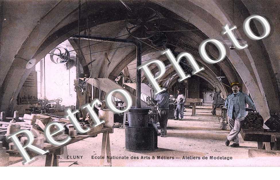 Ecole nationale des arts & metiers - Atelier de Modelage (couleur)
