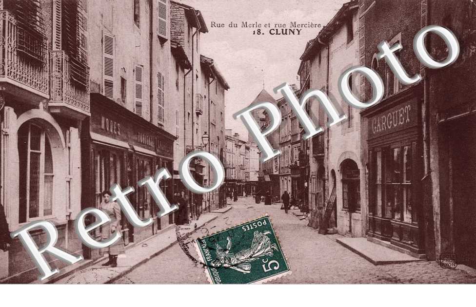 Rue du Merle et Rue Merciere