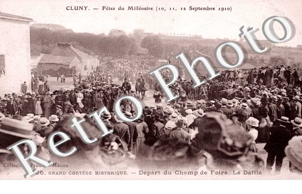 Fetes du Millenaire, Spetembre 1910, le Defile